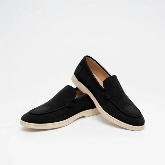 High Suede Loafers